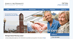 Desktop Screenshot of mcdermottelderlaw.com